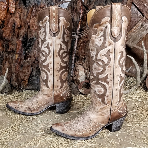 Sterling River tall cowboy boots 6.5B - Picture 4 of 9
